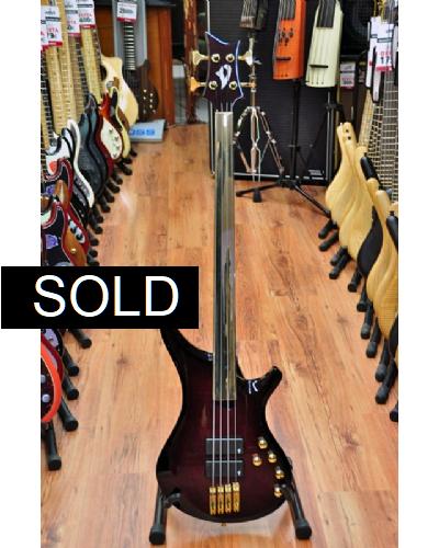 Vigier Passion IV Delta Fretless Burgundy